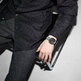 Gucci Interlocking G Chronograph Black Dial Stainless Steel Watch 41mm