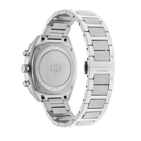 Gucci Interlocking G Chronograph Black Dial Stainless Steel Watch 41mm