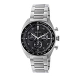 Gucci Interlocking G Chronograph Black Dial Stainless Steel Watch 41mm