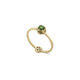 Gucci Interlocking G Tourmaline Ring