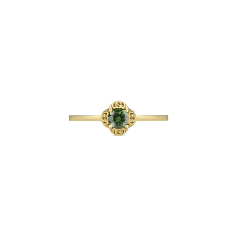 Gucci Interlocking G Tourmaline Ring