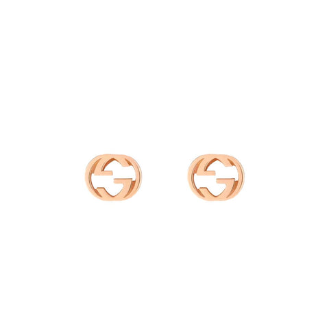 Gucci Interlocking Stud Earrings