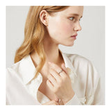 Gucci Link to Love 18KW White Gold Diamond Ring