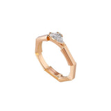 Gucci Link to Love Baguette Diamond Ring