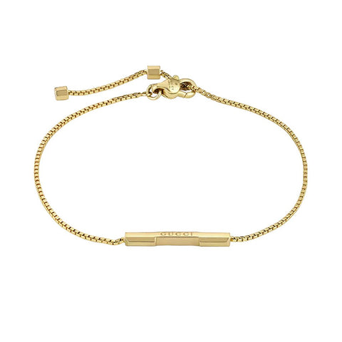 Gucci Link to Love Bracelet with 'Gucci' Bar