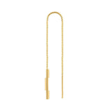 Gucci Link To Love Chain Earrings with 'Gucci' Bar