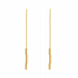 Gucci Link To Love Chain Earrings with 'Gucci' Bar