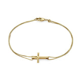 Gucci Link To Love Cross Charm Bracelet