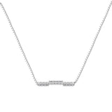 Gucci Link to Love Necklace with Diamonds