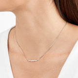 Gucci Link to Love Necklace with Diamonds