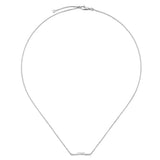 Gucci Link to Love Necklace with Diamonds