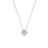 Hearts On Fire 18KW DREAM Solo Pendant Necklace