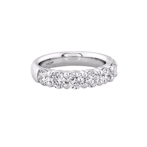 Hearts On Fire 18KW Multiplicity 7-Stone Wedding Band