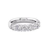 Hearts On Fire 18KW Signature 7-Stone Wedding Band