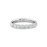Hearts On Fire 18KW Signature 7-Stone Wedding Band