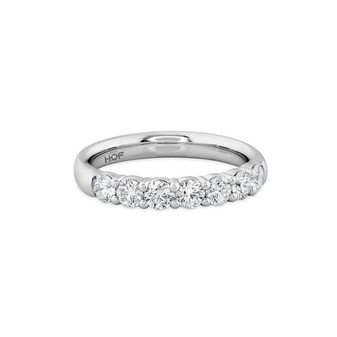 Hearts On Fire 18KW Signature 7-Stone Wedding Band