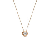Hearts On Fire 18KY DREAM Solo Pendant Necklace