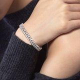 Hearts On Fire Aerial Dewdrop Double Line Bracelet