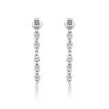 Hearts On Fire Aerial Dewdrop Stiletto Diamond Earrings