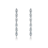 Hearts On Fire Aerial Dewdrop Stiletto Diamond Earrings