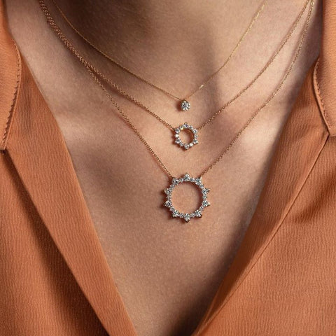 Hearts On Fire Aerial Eclipse Large Pendant