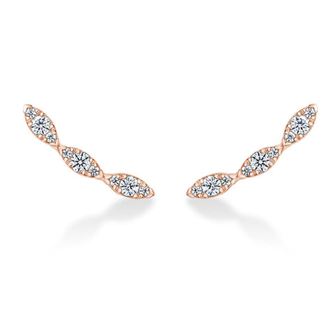 Hearts On Fire Aerial Marquis Earring Climbers