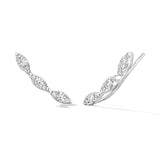 Hearts On Fire Aerial Marquise Earring Climbers