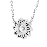 Hearts On Fire Aerial Sol Halo Necklace