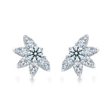 Hearts on Fire Aerial Sunburst Earring Studs
