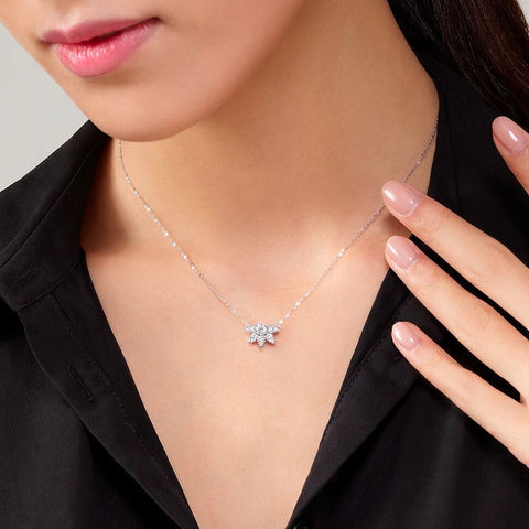 Hearts On Fire Aerial Sunburst Pendant