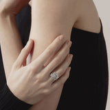 Hearts On Fire Aerial Sunburst Ring