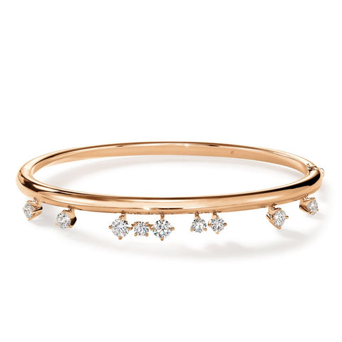 Hearts On Fire Barre Floating Diamond Bangle