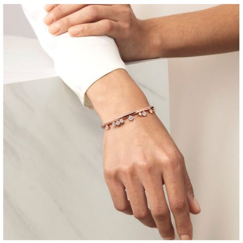 Hearts On Fire Barre Floating Diamond Pavé Bangle