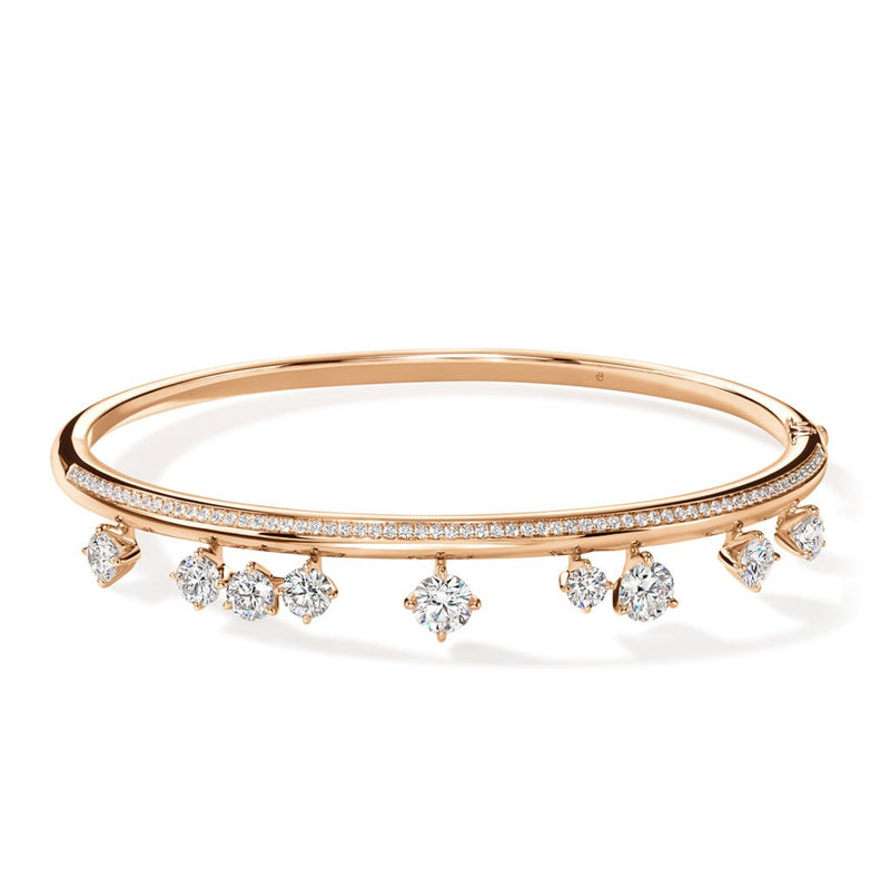 Hearts On Fire Barre Floating Diamond Pavé Bangle