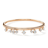 Hearts On Fire Barre Floating Diamond Pavé Bangle