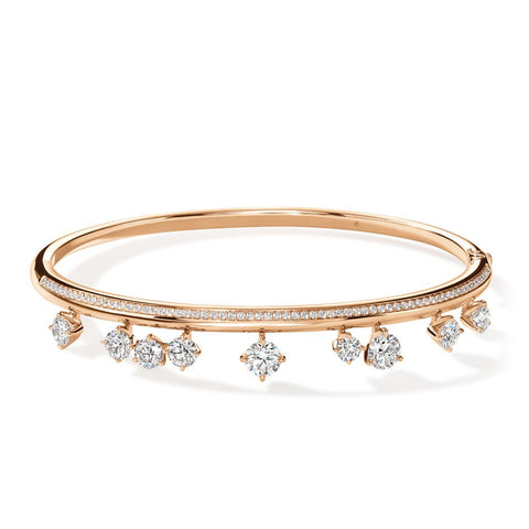 Hearts On Fire Barre Floating Diamond Pavé Bangle