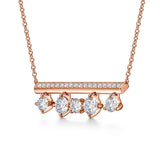 Hearts On Fire Barre Floating Diamond Pavè Pendant Necklace