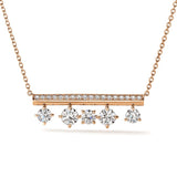 Hearts On Fire Barre Floating Diamond Pavè Pendant Necklace