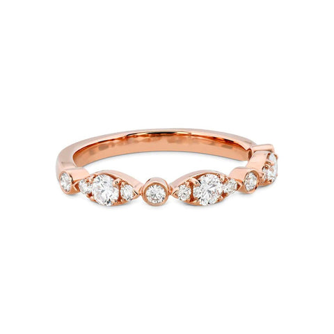 Hearts On Fire Bezel Regal Band