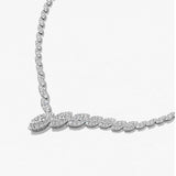 Hearts On Fire Bypass Necklace