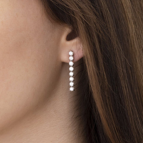 Hearts On Fire Cascade Small Stiletto Earrings