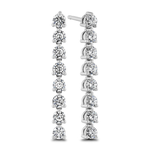 Hearts On Fire Cascade Small Stiletto Earrings
