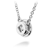 Hearts On Fire Classic Bezel Solitaire Diamond Necklace
