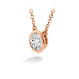 Hearts On Fire Classic Bezel Solitaire Pendant