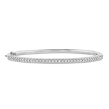 Hearts On Fire Classic Prong Set Bangle - 170