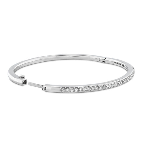 Hearts On Fire Classic Prong Set Bangle - 170