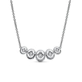 Hearts On Fire Ellipse Diamond Necklace