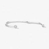 Hearts On Fire Ellipse Diamond Open Bangle