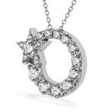 Hearts On Fire Illa Circle Cluster Pendant
