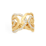 Hearts On Fire 18KR Lorelei Interlocking Ring